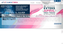 Tablet Screenshot of luksteks.com